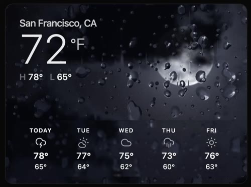 Tool UI - An intentionally over-engineered weather widget built with WebGL. Part marketing stunt, part showpiece — poking fun at weather widgets as the "hello world" of generative UI. Designed for Tool UI.